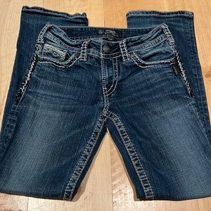 💚 EUC - Women's Silver Jeans/Suki...Great Used Condition!